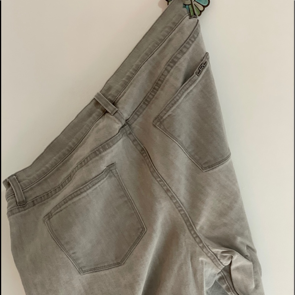Lauren Ralph Grey Denim Jeans sz 16w